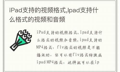 ipad支持的视频格式_ipad支持的视